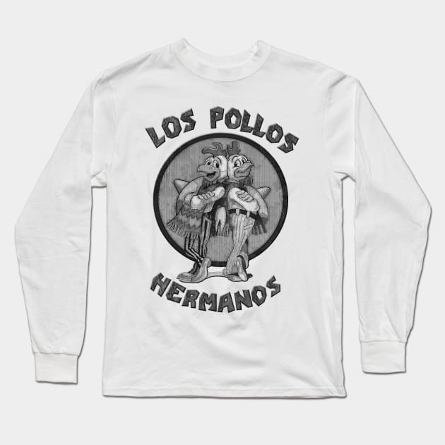 Los Pollos Hermanos Breaking Bad Long Sleeve T Shirt TeePublic